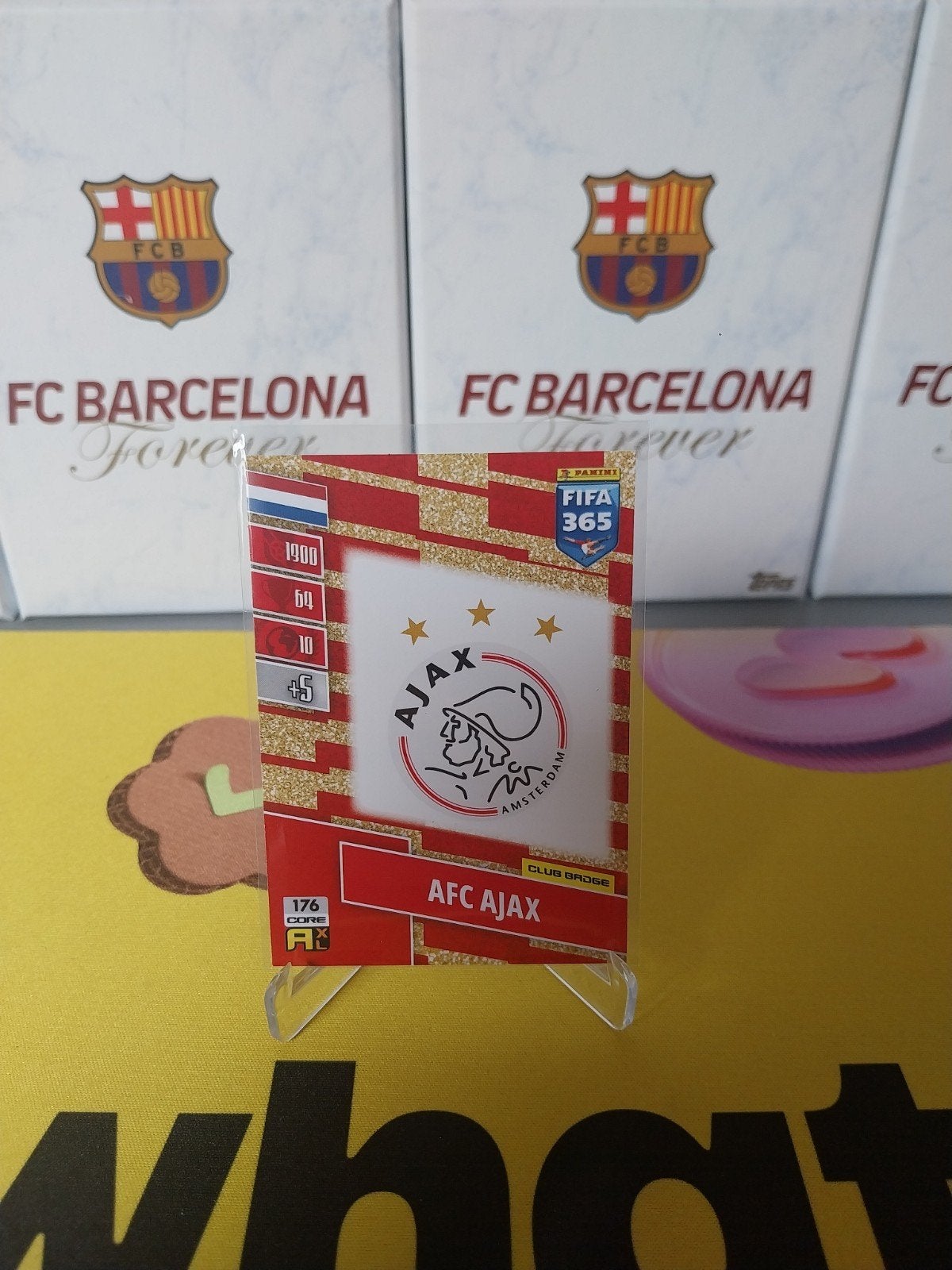 Ajax Badge Panini Adrenalyn 2022, Ophalen of Verzenden, Zo goed als nieuw, Plaatje