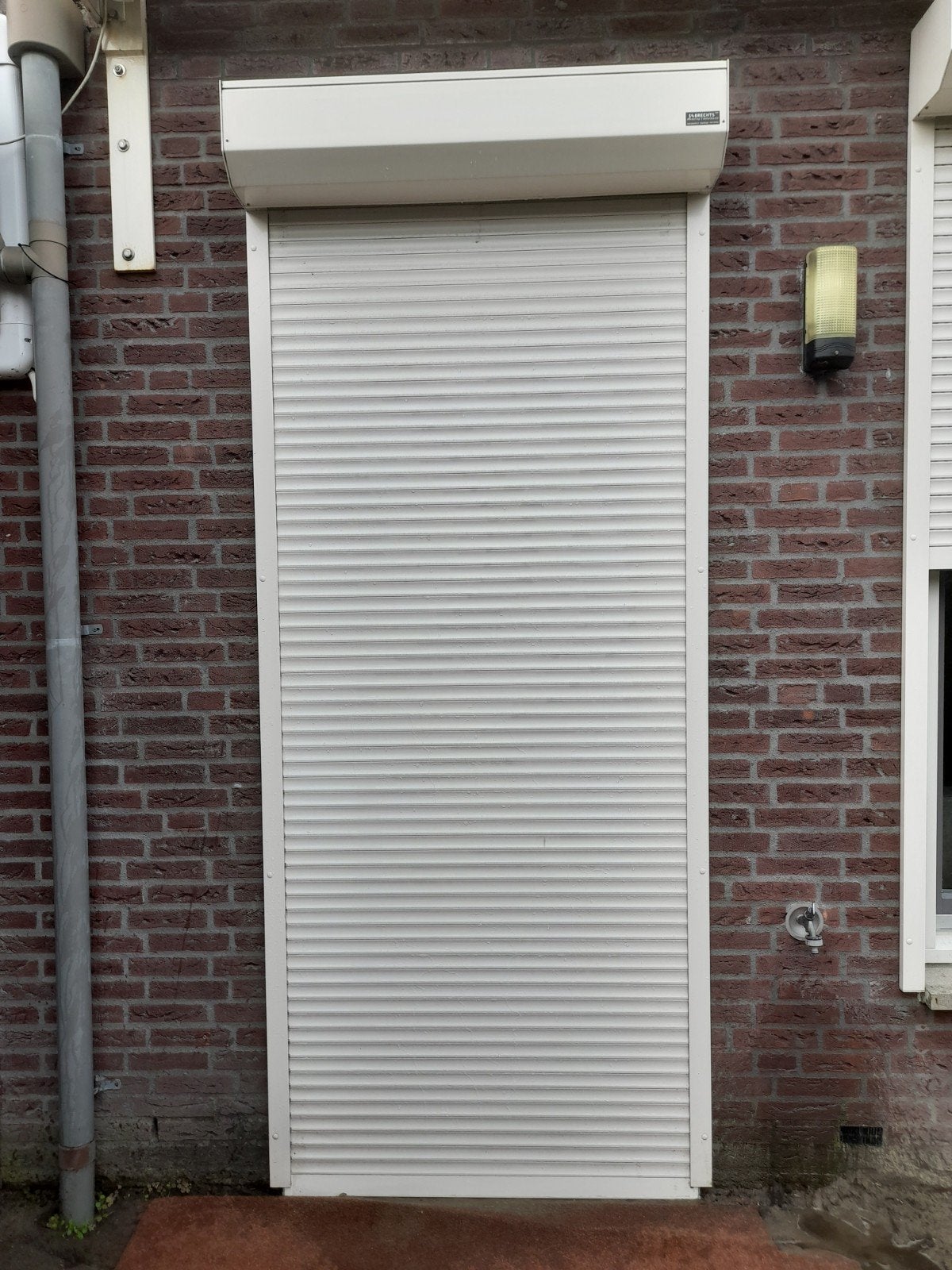 Elektrisch rolluik met Somfy motor - z.g.a.n. (2021), Ophalen, 100 tot 150 cm, 200 cm of meer, Wit