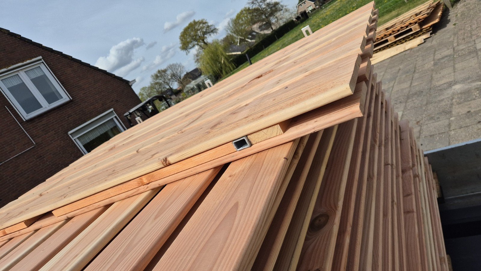 60 stuks glad geschaafd.nieuw nieuw.hoge kortingen, 1 tot 2 meter, Minder dan 3 meter, Nieuw, Ophalen of Verzenden