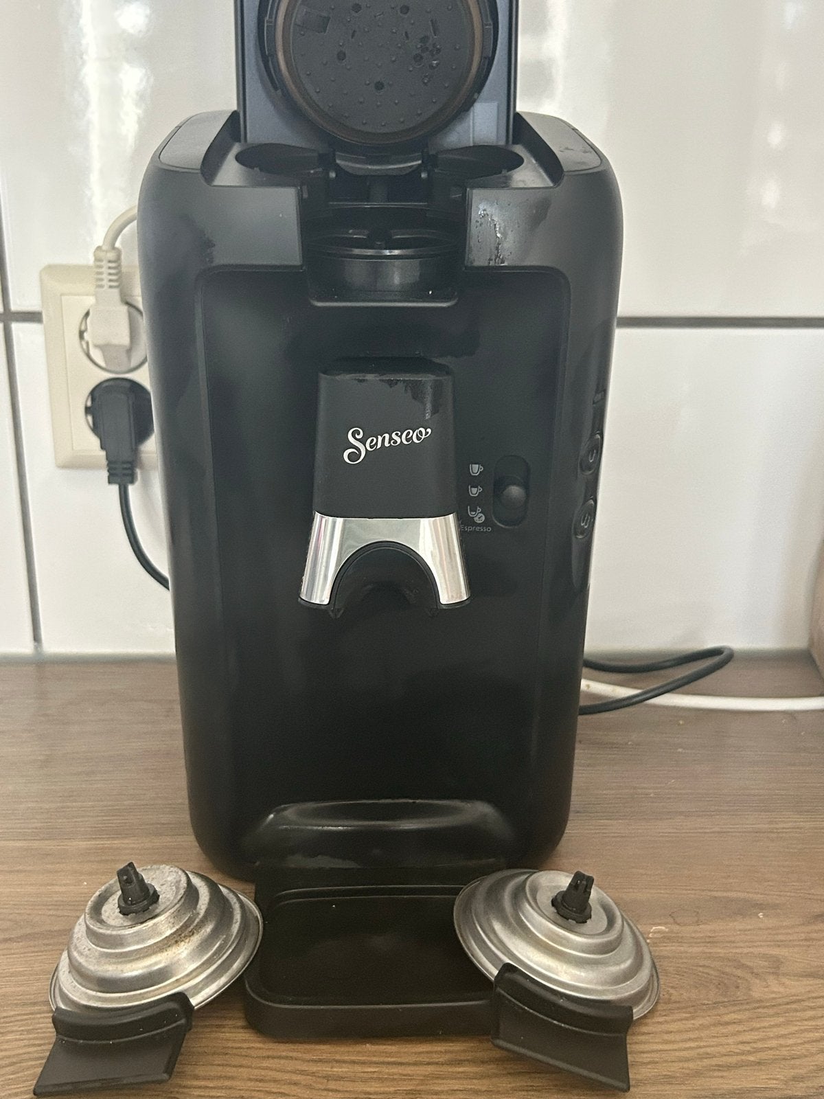 Senseo Koffiezetapparaat Zwart - Goede Staat, Gebruikt, Verzenden, Koffiemachine, 2 tot 4 kopjes