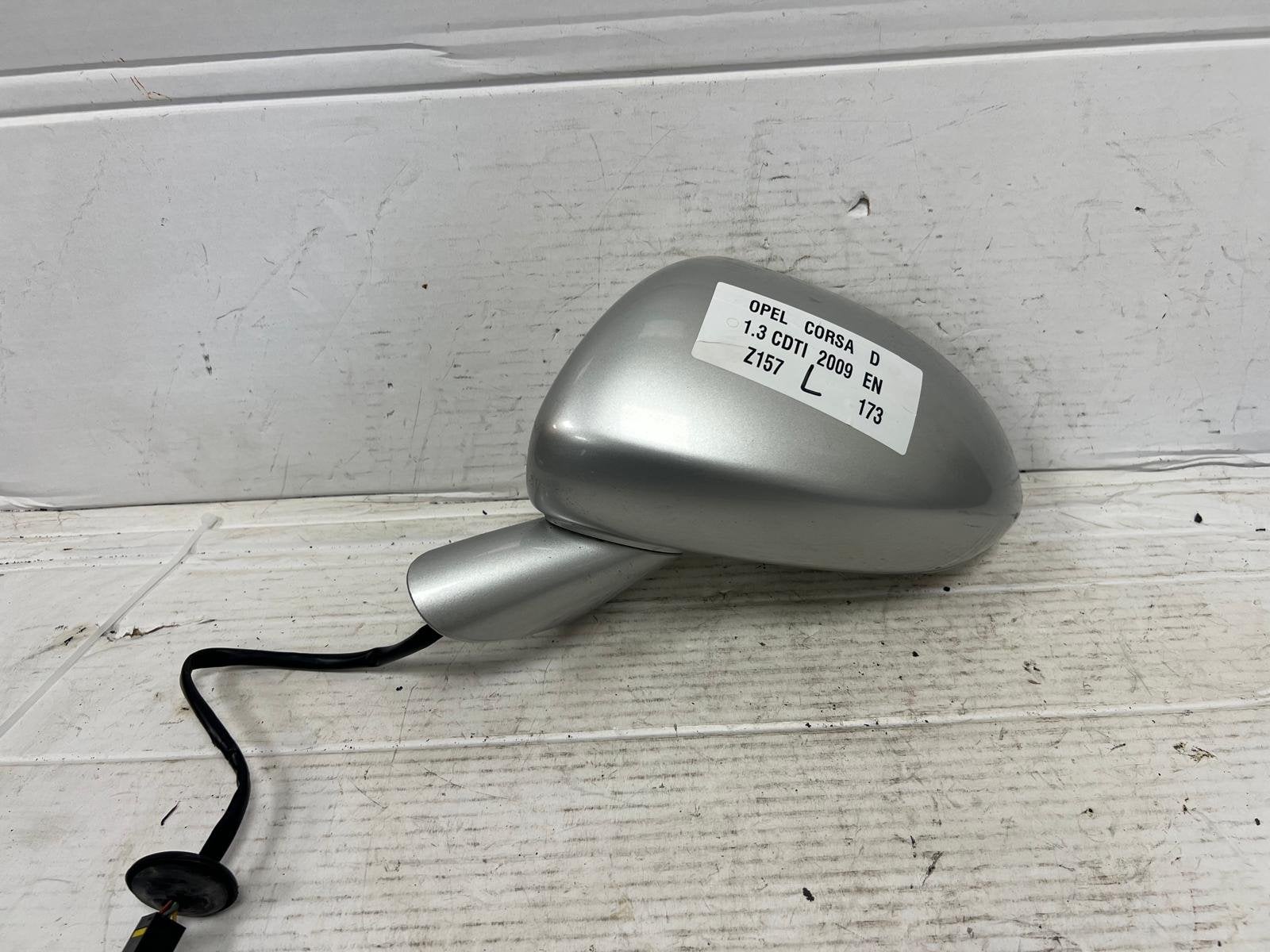 Opel Corsa D Zilver Z157 Buitenspiegel Links-voor 2006-2014, Auto-onderdelen, Gebruikt, Opel Automobile GmbH, Ophalen of Verzenden