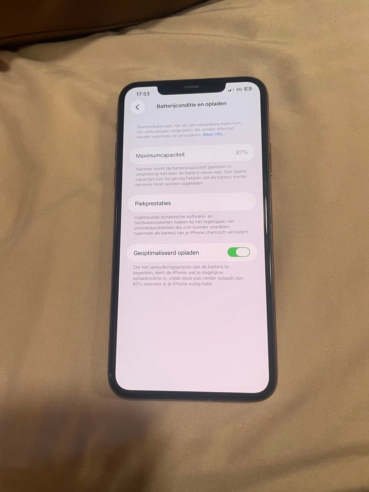 iPhone 11 Pro Max 64 GB Rosé Gold met hoesje en oplader, Telecommunicatie, Mobiele telefoons | Apple iPhone, Ophalen, 64 GB, Zonder simlock