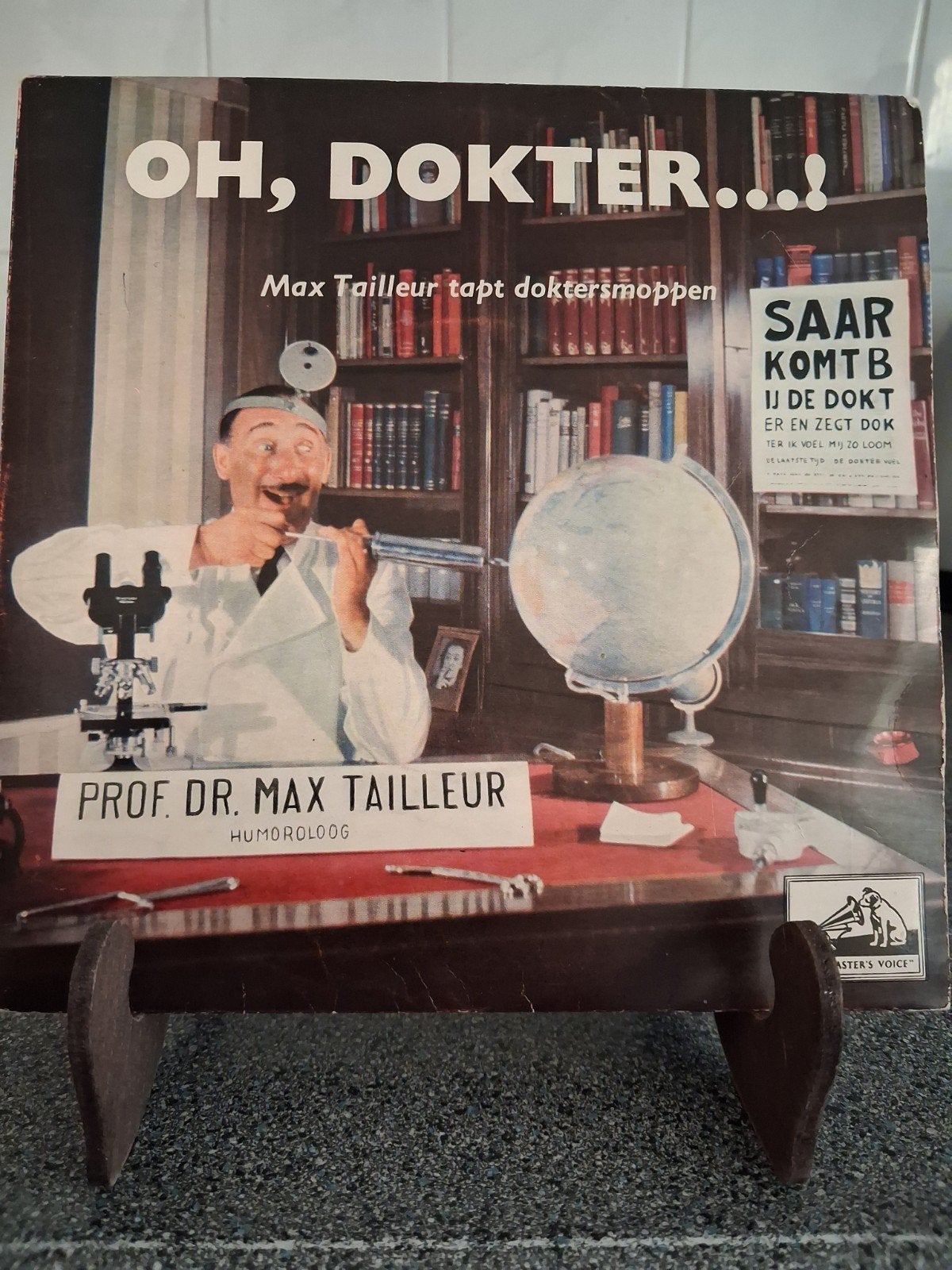 PLAATJE VAN MAX TAILLEUR TAPT DOKTERSMOPPEN OH, DOKTER ...!, Ophalen of Verzenden, Zo goed als nieuw, Nederlandstalig