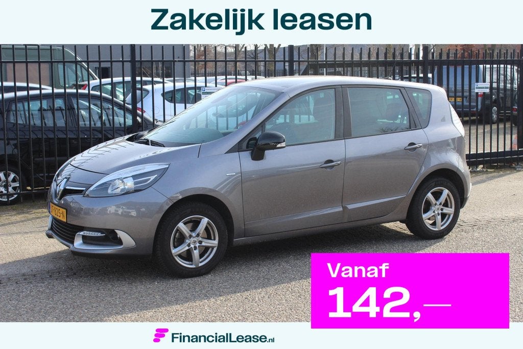 Renault Scénic 1.2 TCe Limited, Navigatie!, Voorwielaandrijving, Stof, Gebruikt, 4 cilinders
