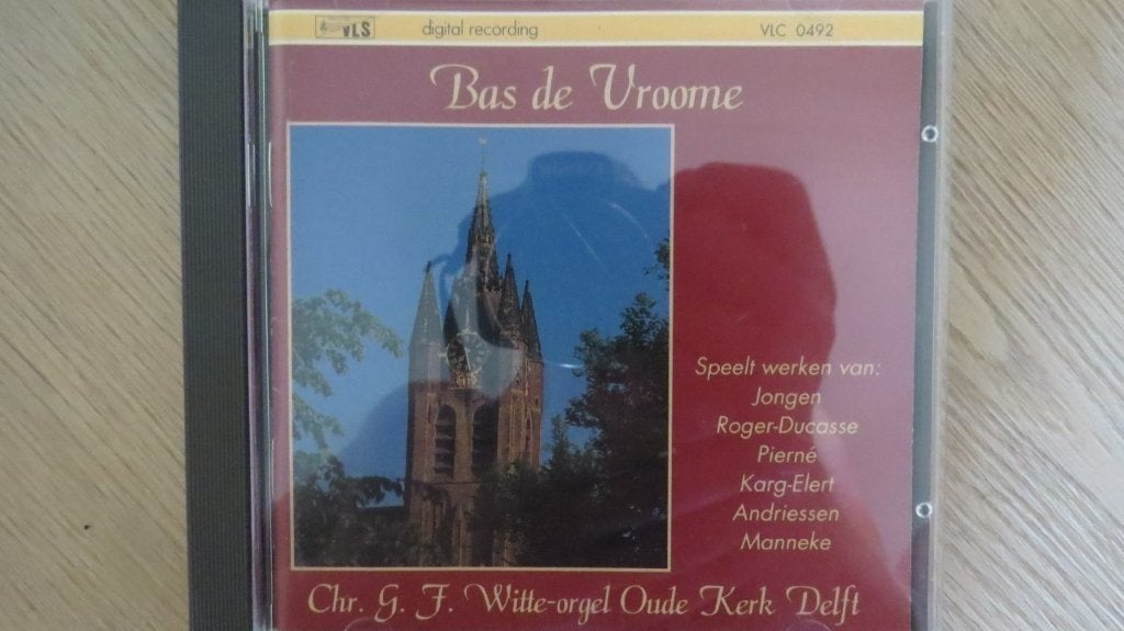 Cd C.G.J. Witte orgel: Bas de Vroome, Oude Kerk Delft, Ophalen of Verzenden, Classicisme, Zo goed als nieuw, Kamermuziek