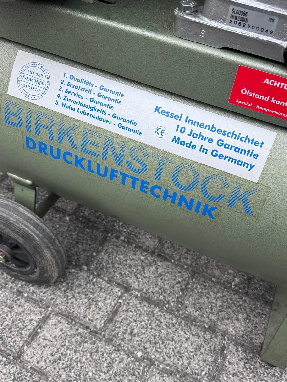 Birkenstock K30  750/90/400 compressor, Ophalen, Gebruikt, 10 bar of meer, 400 tot 800 liter/min