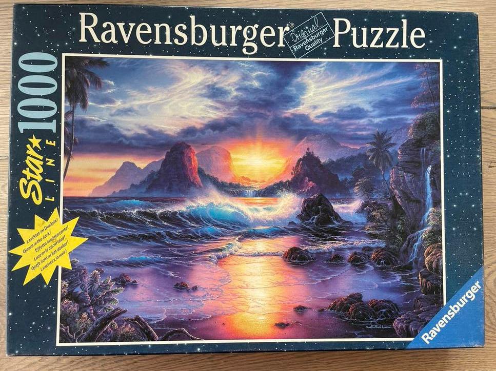 Ravensburger Star Line Puzzel 1000 stukjes - Licht in het do, Ophalen, 500 t/m 1500 stukjes, Gebruikt, Legpuzzel