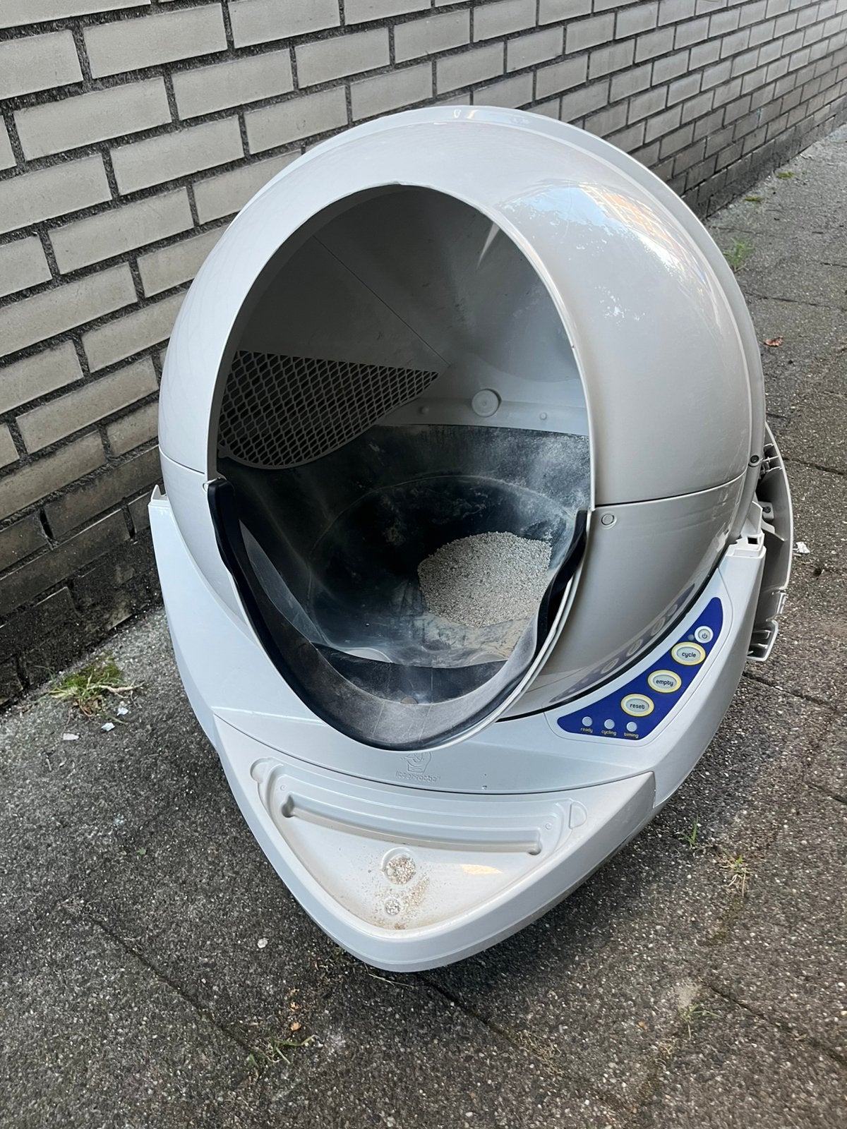 Elektrische kattenbak, Dieren en Toebehoren, Kattenbakken, Ophalen of Verzenden, Zo goed als nieuw