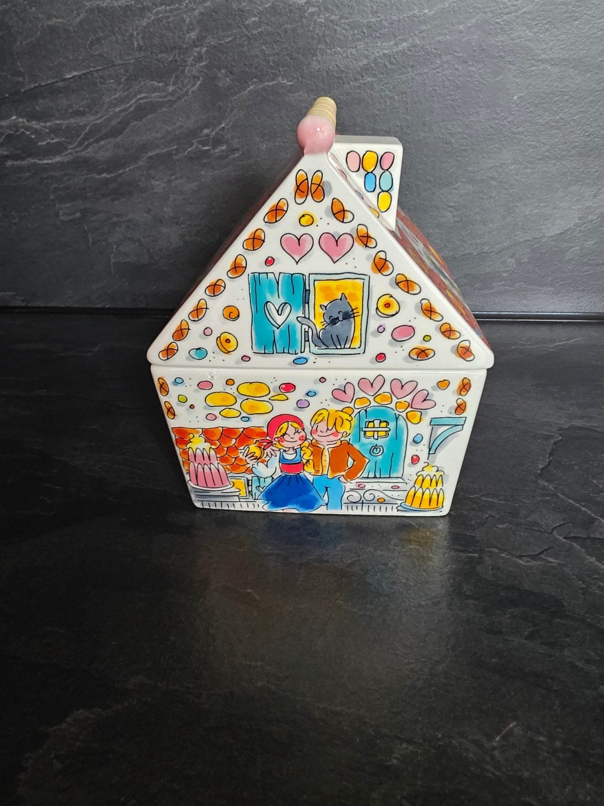 Blond Amsterdam huisje hans en grietje cookiejar, Ophalen, Overige typen, Zo goed als nieuw, Overige stijlen