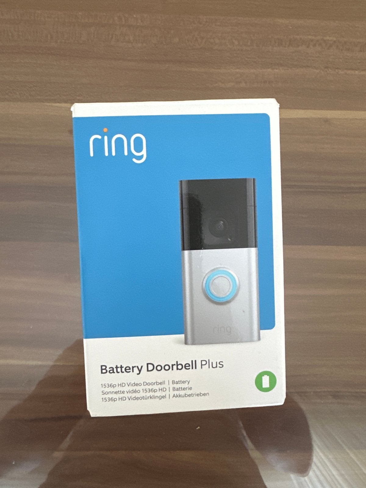 Ring Battery Doorbell Plus - Nieuw in doos, Ophalen, Bewegingsdetectiesensor, Nieuw, Draadloos