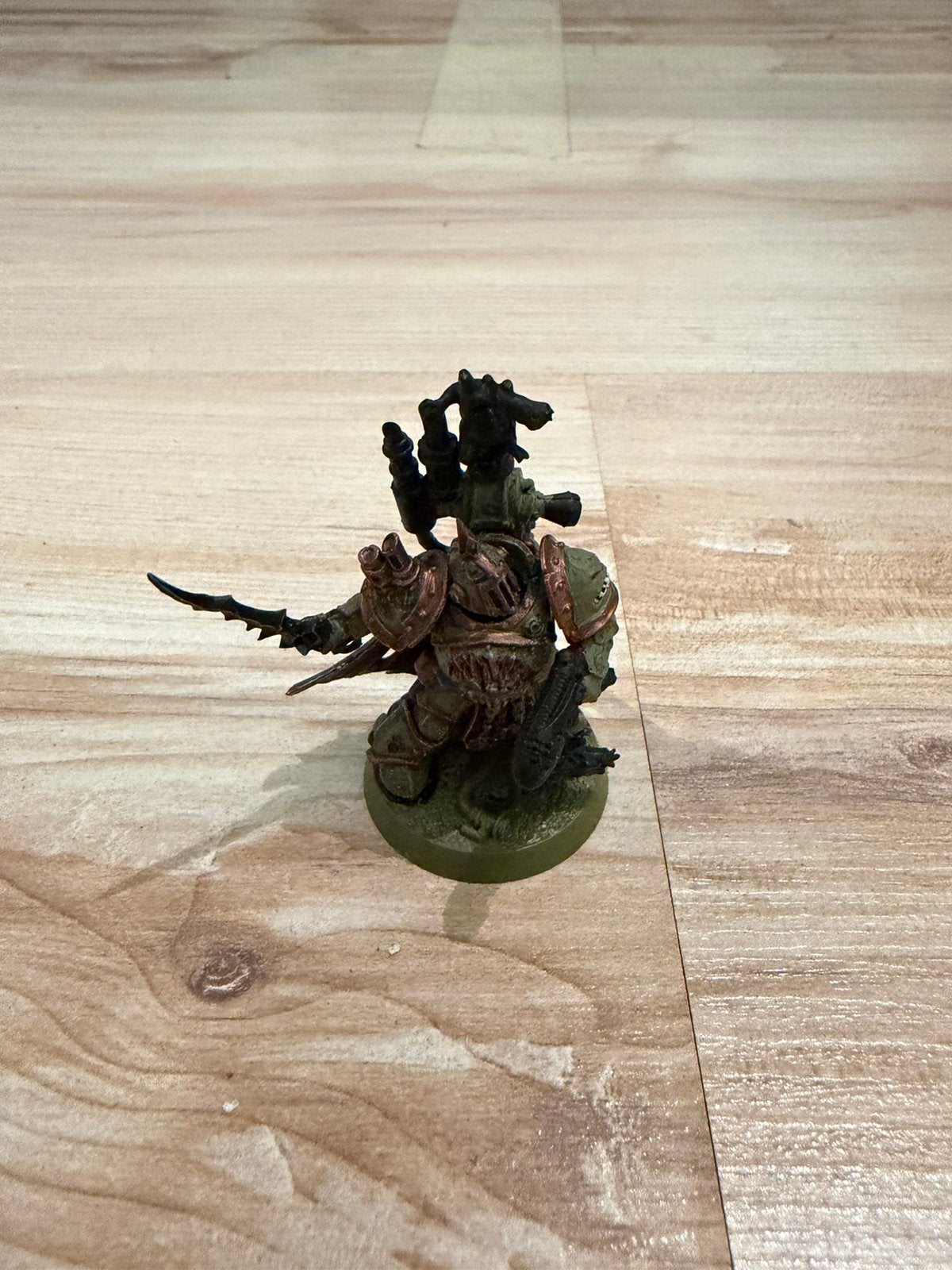 Warhammer 40k deathguard SMH series 3 champion Gangrus, Figuurtje(s), Ophalen of Verzenden, Geverfd, Warhammer 40000