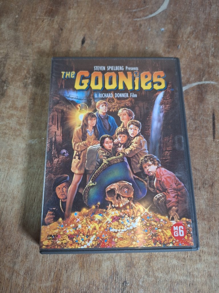 Oude dvd The Goonies Steven Spielberg uit 1985, Cd's en Dvd's, Dvd's | Avontuur, Ophalen of Verzenden, Zo goed als nieuw