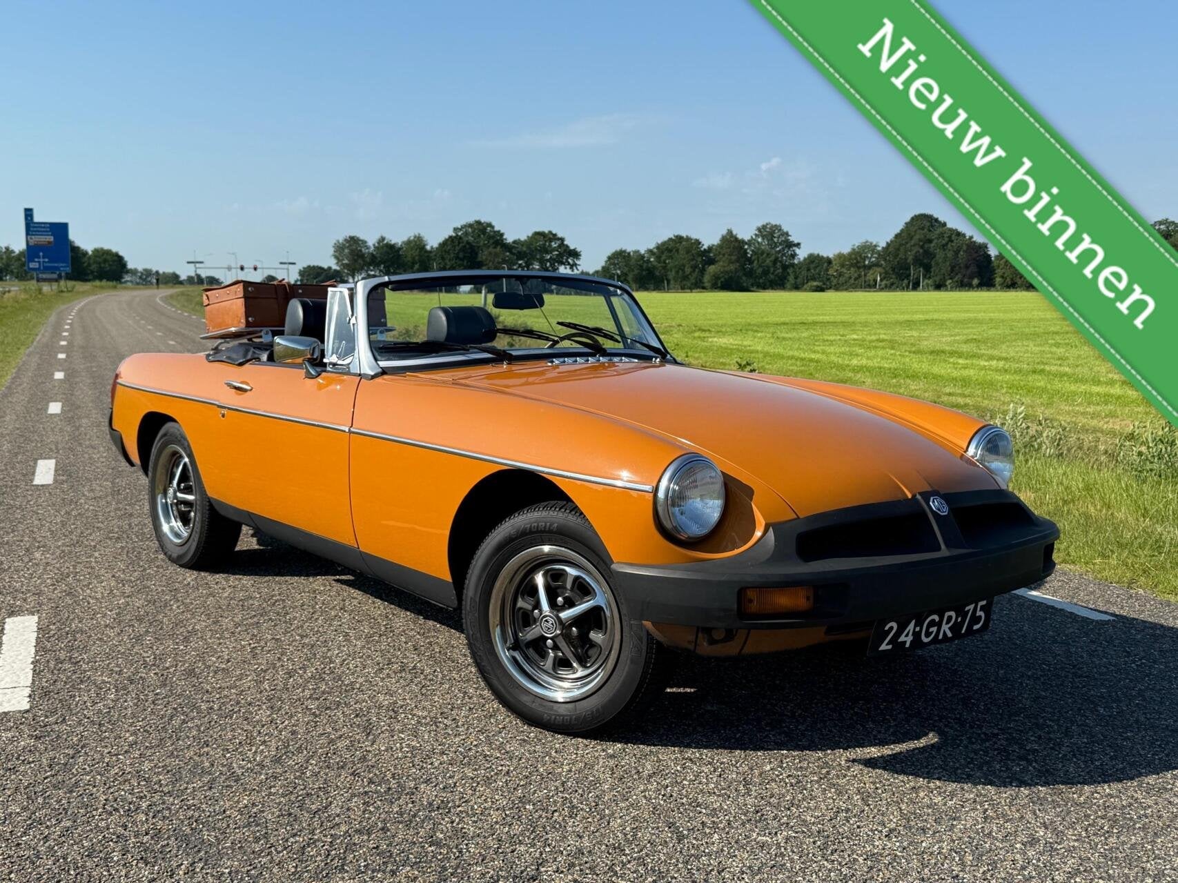 MG B 1.8 Roadster Overdrive | Orig NL, Auto's, MG, Bedrijf, Te koop, B, Open dak, Benzine, Cabriolet, Handgeschakeld, Origineel Nederlands