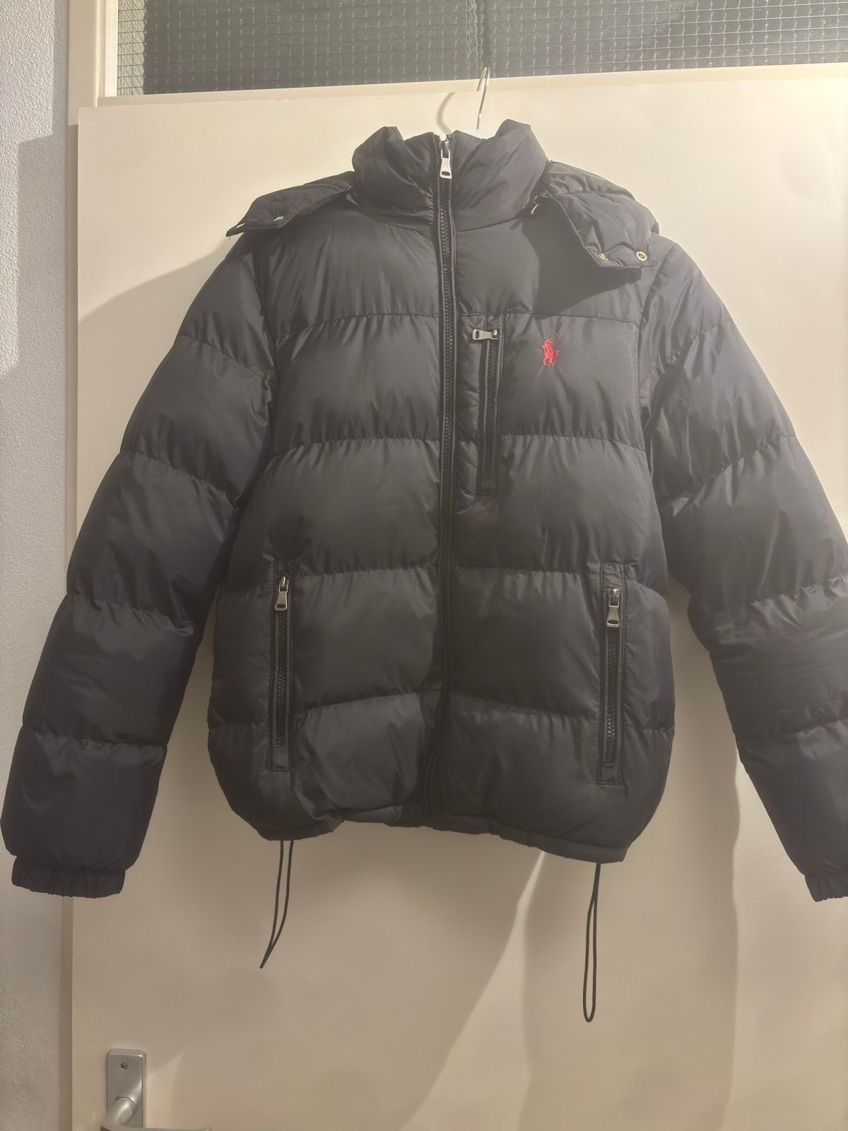 Ralph Lauren Jas Maat 150 - Zwart, Zo goed als nieuw, Ophalen of Verzenden, Zo goed als nieuw, Jongen of Meisje, Jas