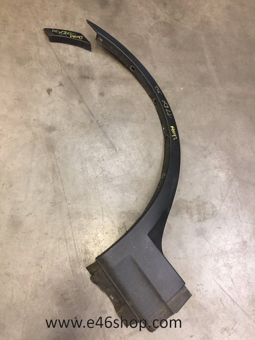 BMW X3 voorspatbord lijsten links model 2005, Gebruikt, -, -, Ophalen of Verzenden