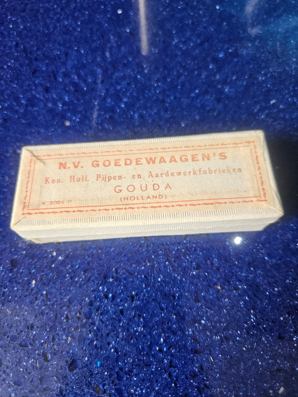 Miniatuur pijpen set N.V. Goedewaagen's Gouda, Ophalen