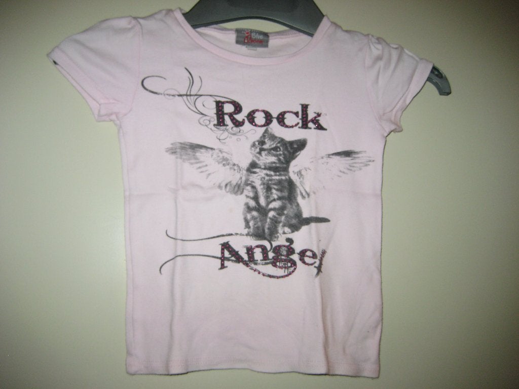 Roze shirt, 128, Blue Queen, Kinderen en Baby's, Kinderkleding | Maat 128, Ophalen of Verzenden, Zo goed als nieuw, Meisje, Shirt of Longsleeve