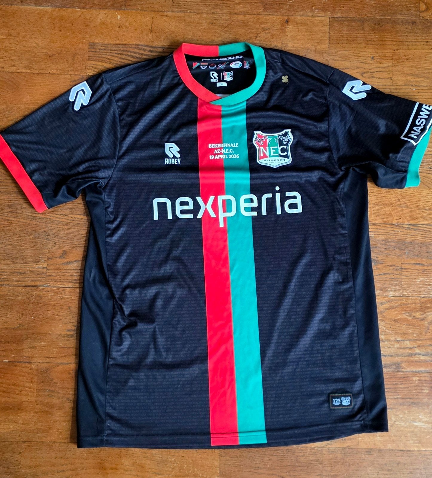 N.E.C. Nijmegen Jubileumshirt 2025-2026 Maat XL, Maat 56/58 (XL), Ophalen of Verzenden, Zo goed als nieuw, Robey