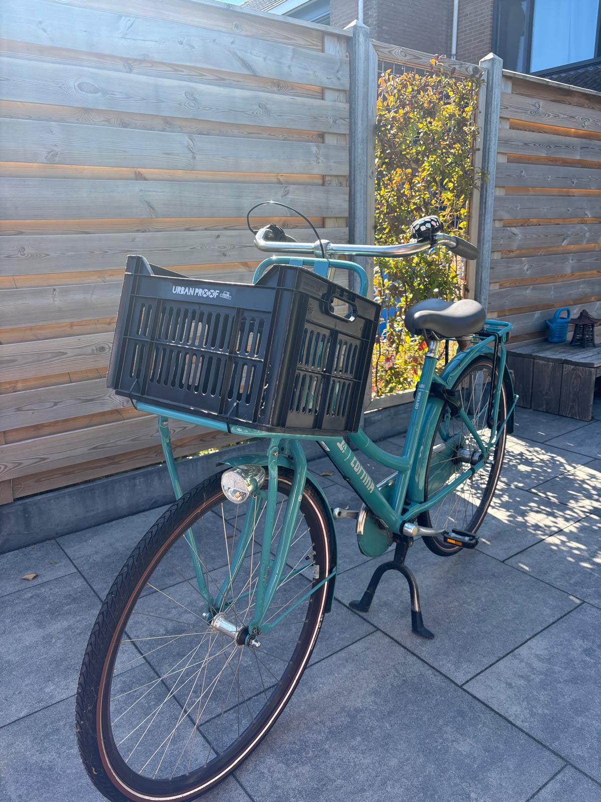 Cortina U4 meisjes fiets 28 inch, Terugtraprem, Versnellingen, Zo goed als nieuw, Ophalen