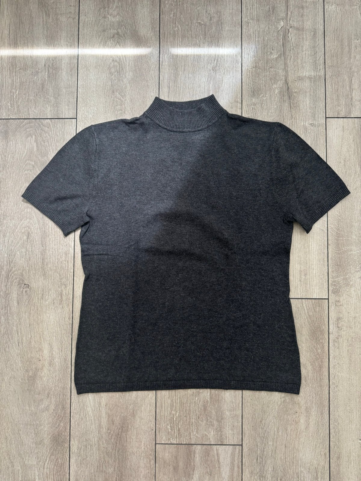 Dolce Vita donkergrijze trui korte mouw maat 46, Ophalen of Verzenden, Gedragen, Maat 46/48 (XL) of groter, Grijs