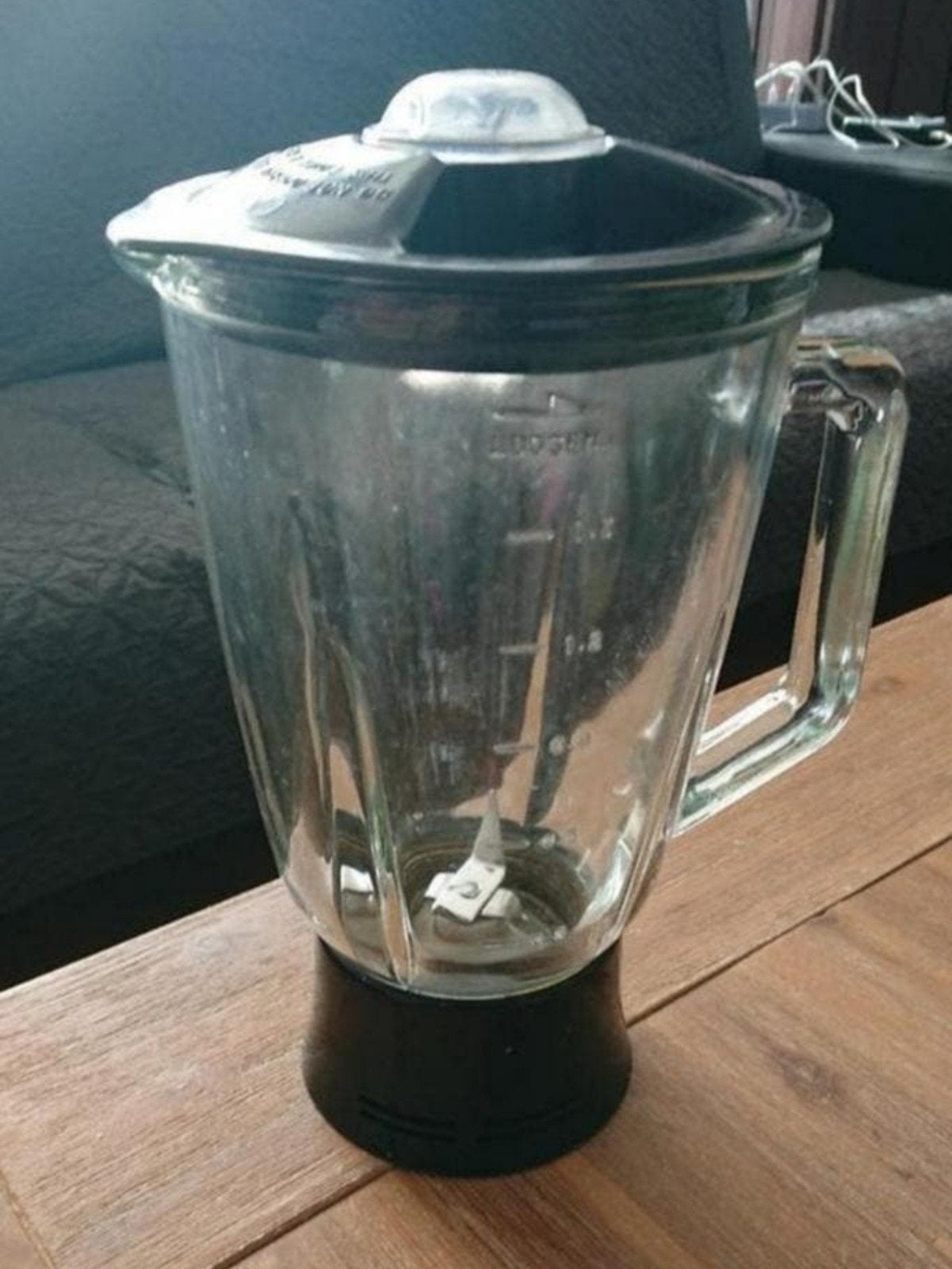 glazen blenderkan met deksel zonder motor, Ophalen of Verzenden