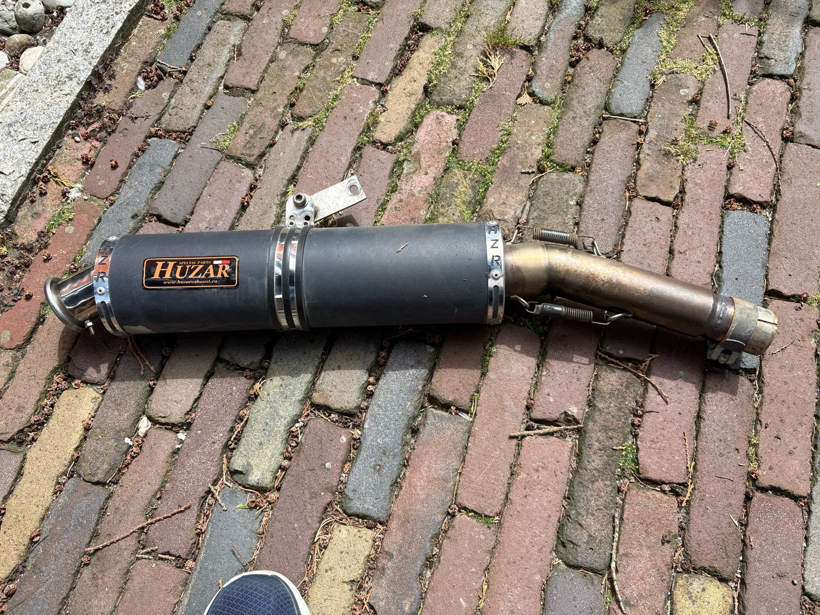 Huzar uitlaatdemper, Ophalen of Verzenden, Gebruikt