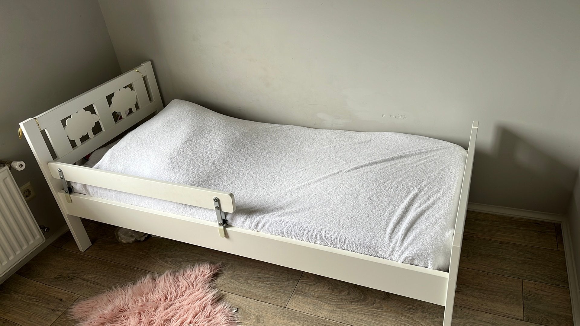 IKEA peuterbed inclusief matras, Ophalen, Gebruikt, 70 tot 85 cm, Matras