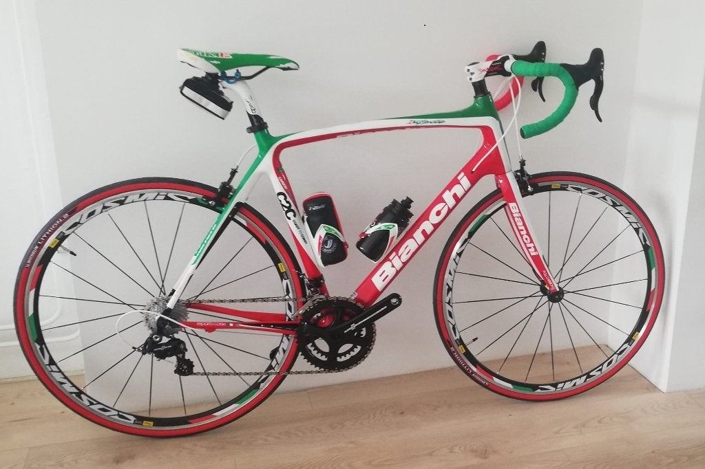 Bianchi Infinito Tricolore 125th Limited Edition 1/125, Overige merken, 28 inch, Carbon, Velgrem