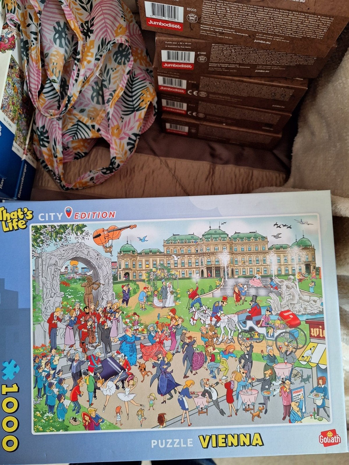 That's life puzzel 1000st City Edition, Ophalen, 500 t/m 1500 stukjes, Gebruikt, Legpuzzel