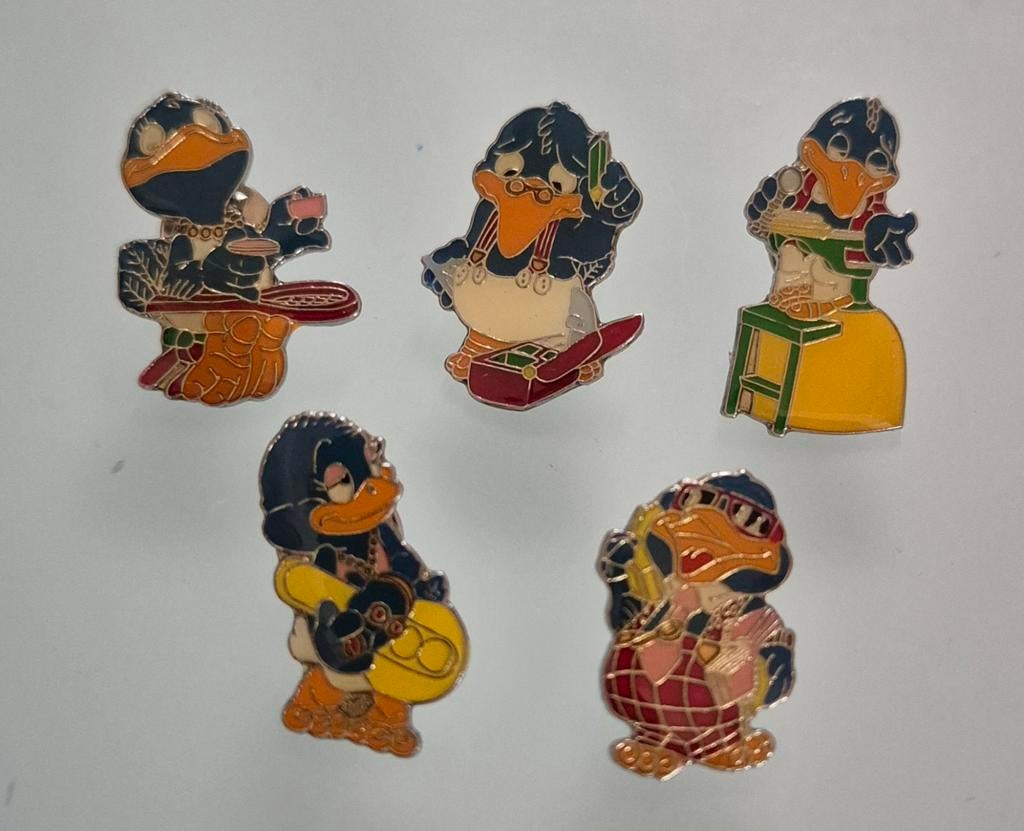 Ferrero pins - 5x verschillende Tennis vogels, Ophalen of Verzenden, Nieuw, Merk, Speldje of Pin