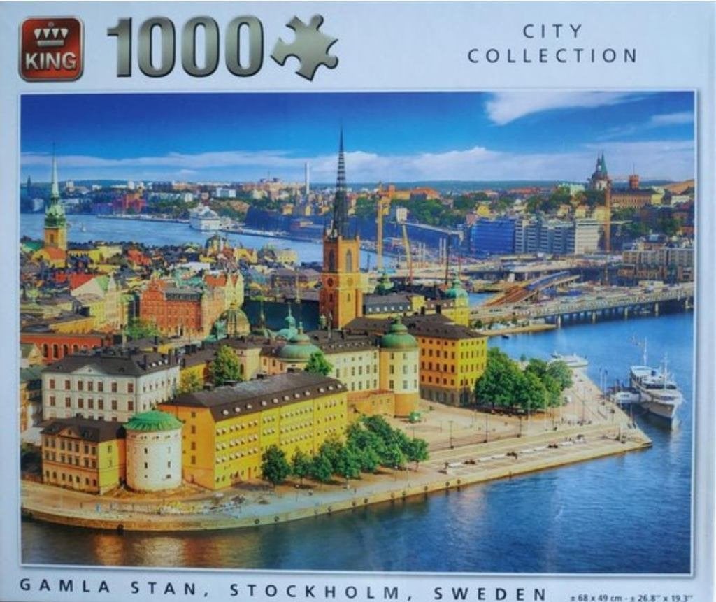 puzzel, Ophalen, 500 t/m 1500 stukjes, Zo goed als nieuw, Legpuzzel
