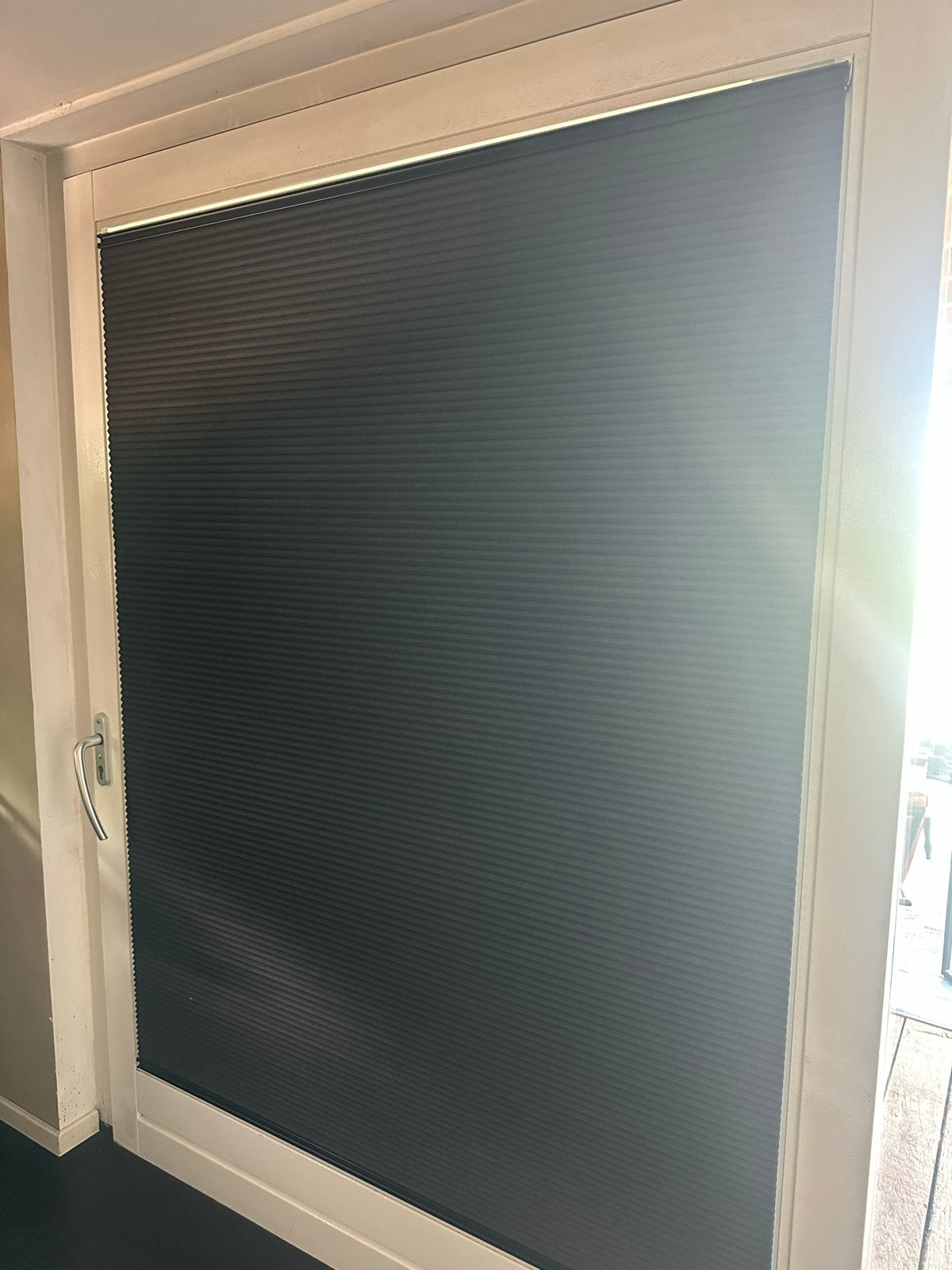 Nieuw Plisségordijn - Isis, 142x183 cm, Kleur 9221, Inclusief montageonderdelen, Overige merken, Zwart, Nieuw