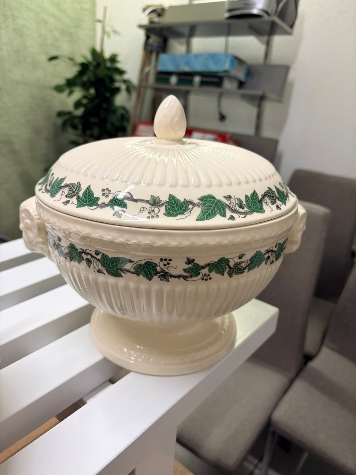 Wedgwood Ivy Leaf Soepterrine, Ophalen of Verzenden
