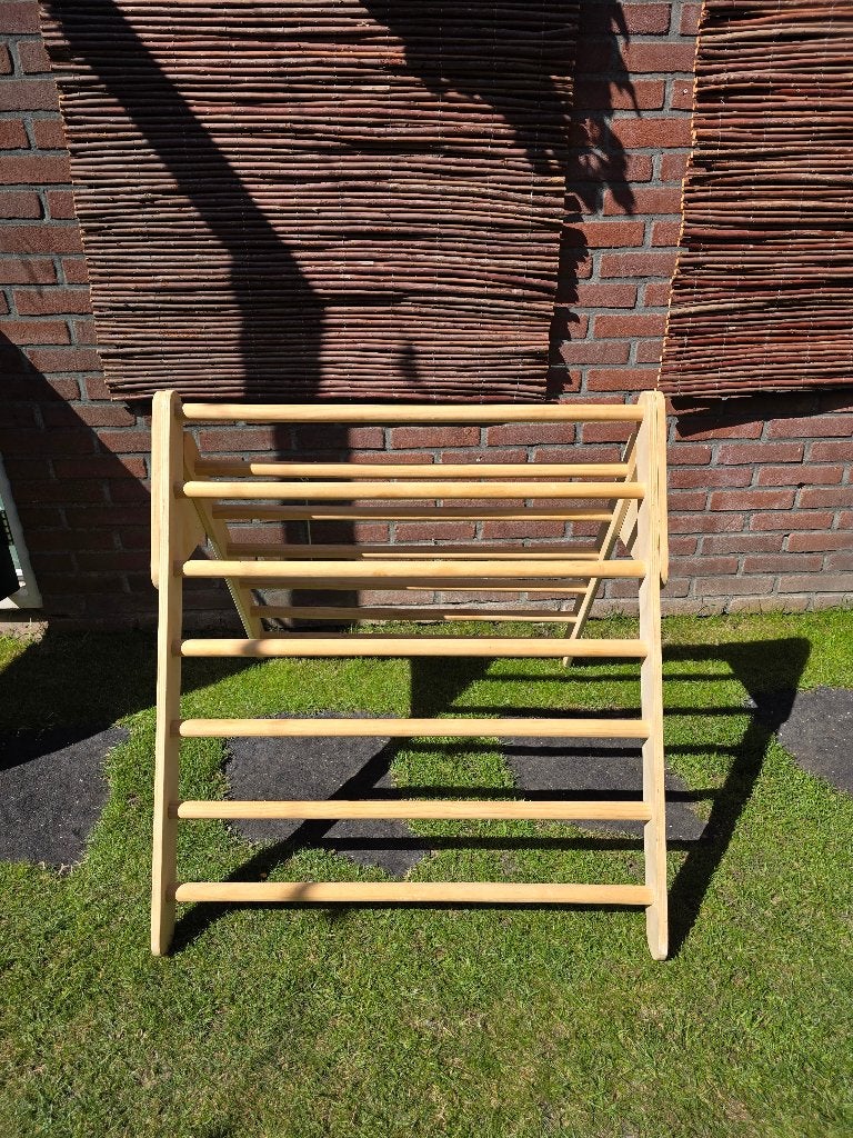 Houten klimrek, Kinderen en Baby's, Speelgoed | Buiten | Speeltoestellen, Ophalen, Gebruikt