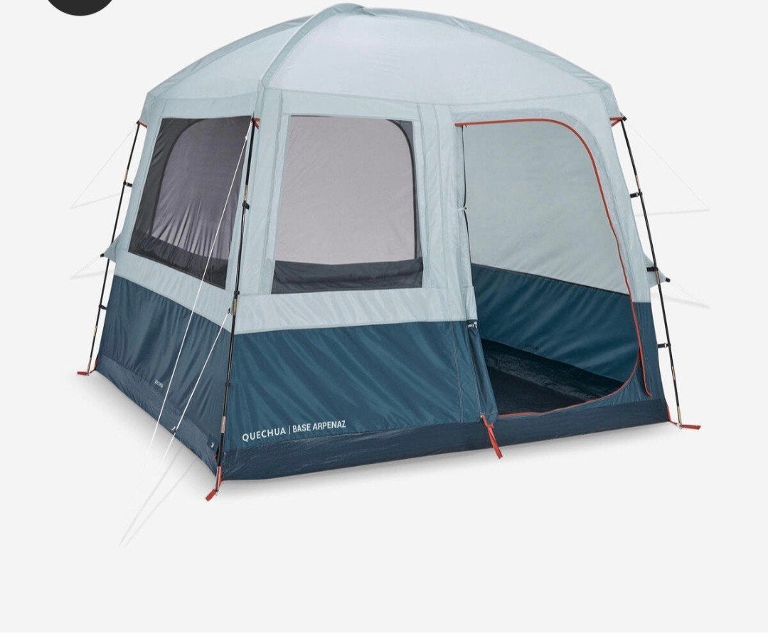 quechua shelter / opslag tent, Caravans en Kamperen, Tenten, Ophalen, Zo goed als nieuw, Tot en met 6