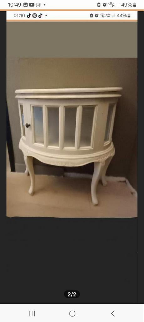 Te koop 2 prachtige theekastjes, Ophalen of Verzenden, Zo goed als nieuw
