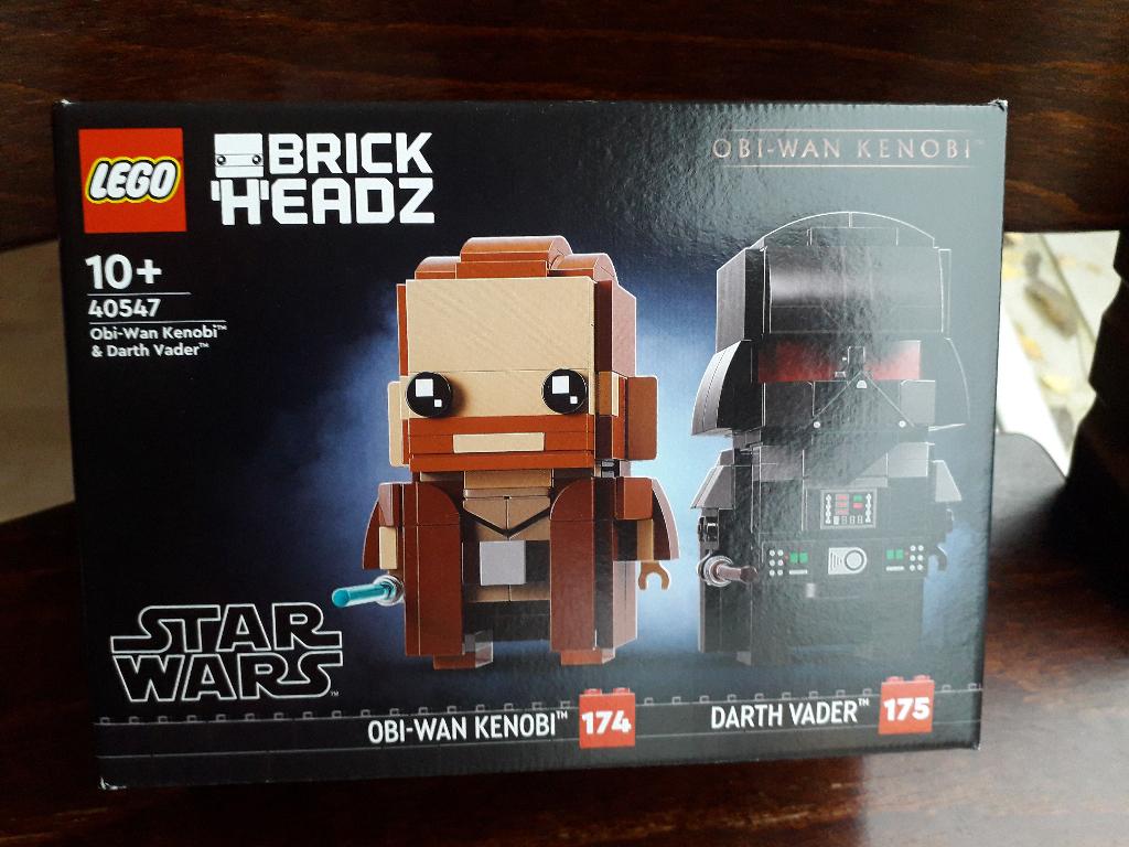 Lego Brickheadz 40547 Obi-Wan Kenobi & Darth Vader (MISB), BrickHeadz, Lego, Nieuw, Ophalen of Verzenden