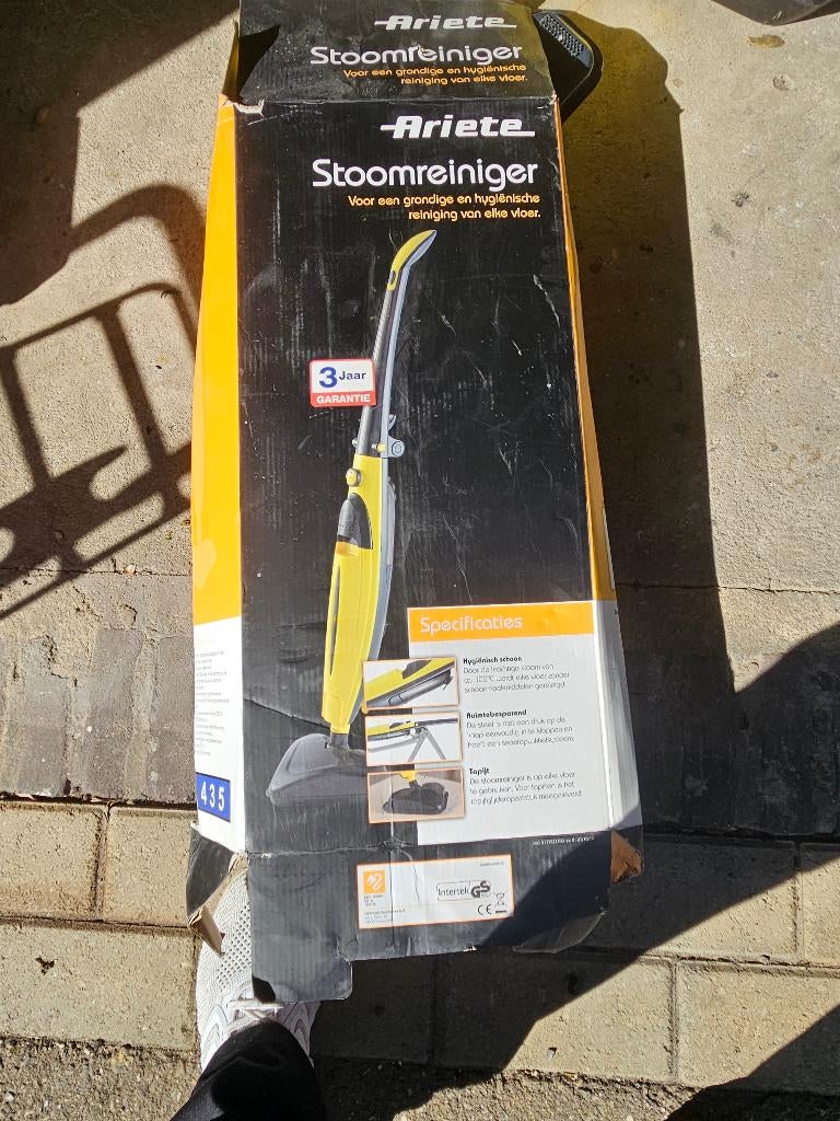 delongi stoomreiniger ariete, Witgoed en Apparatuur, Ophalen, Nieuw