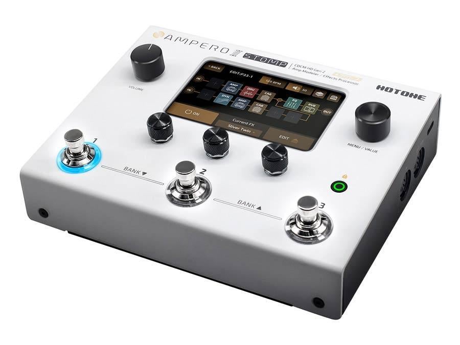 Hotone Ampero II Stomp Amp Modeler  Effects Processor, ., Overige typen, Nieuw, Ophalen of Verzenden