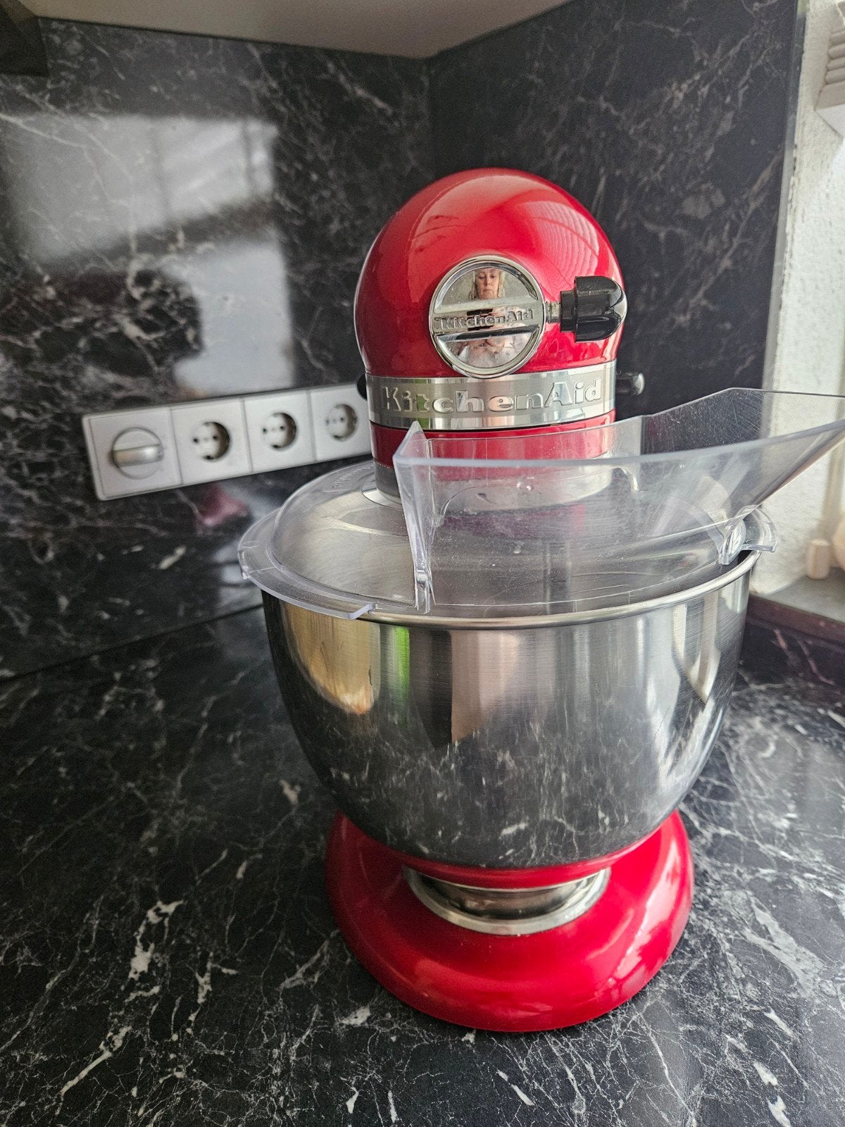 KitchenAit Artisan 4,8, 4 liter of meer, Ophalen of Verzenden, Zo goed als nieuw, 3 snelheden of meer