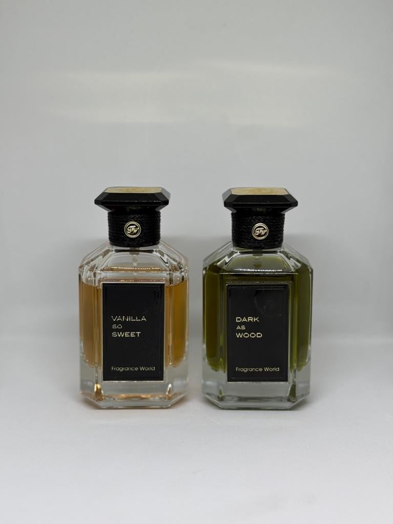 Fragrance World ~ Vanilla So Sweet & Dark As Wood, Verzenden
