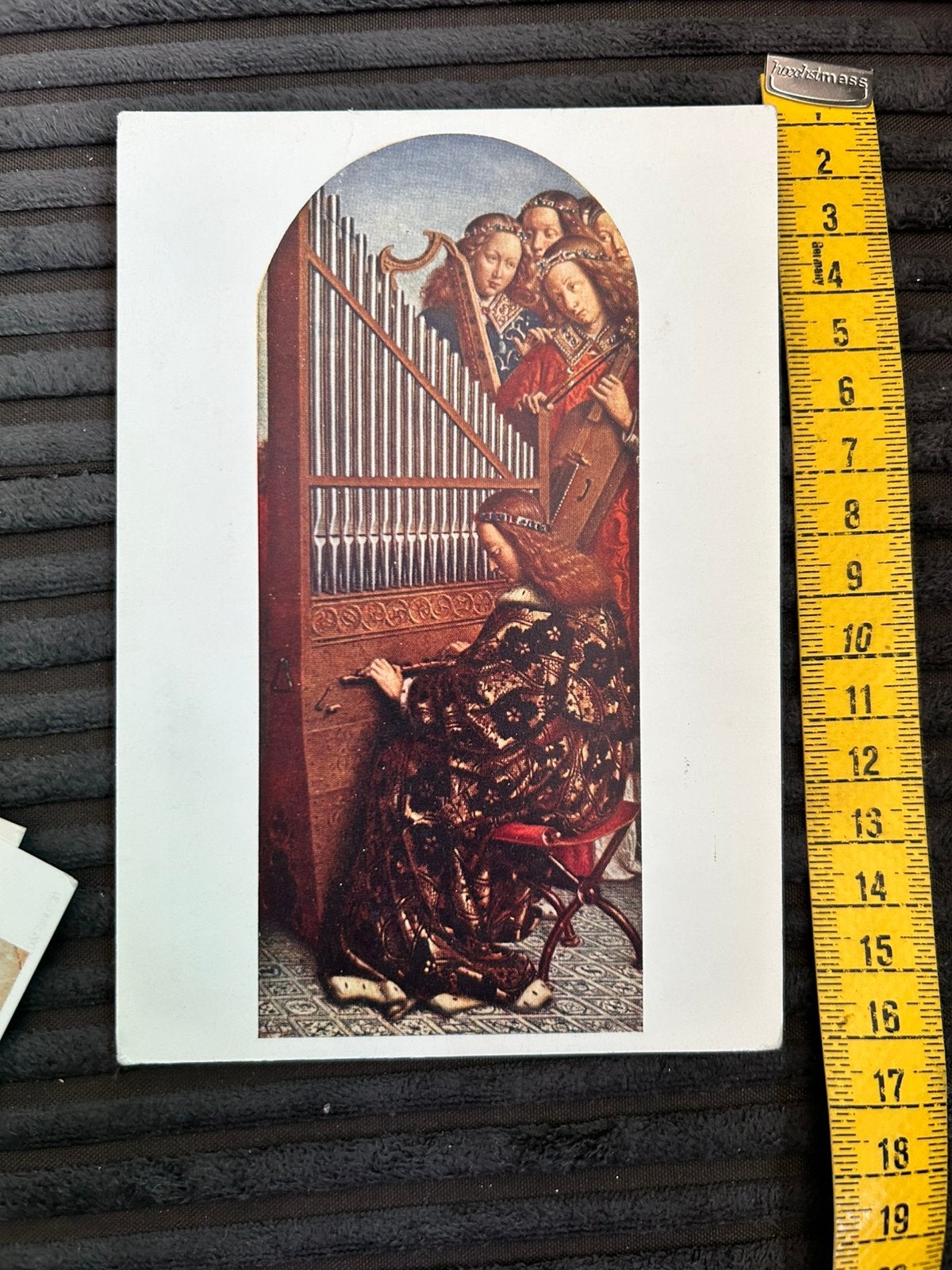 487. Kunstkaart van Eyck de spelende Engelen, Ophalen of Verzenden, Ongelopen