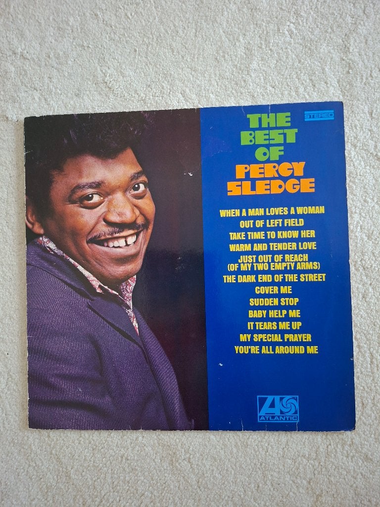 Lp soul, PERCY SLEDGE - THE BEST OF PERCY SLEDGE, Ophalen of Verzenden, Soul, LP