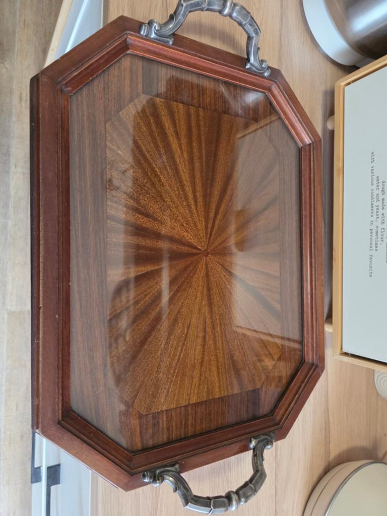 Dienblad, Ophalen, Hout, Bruin, Overige typen