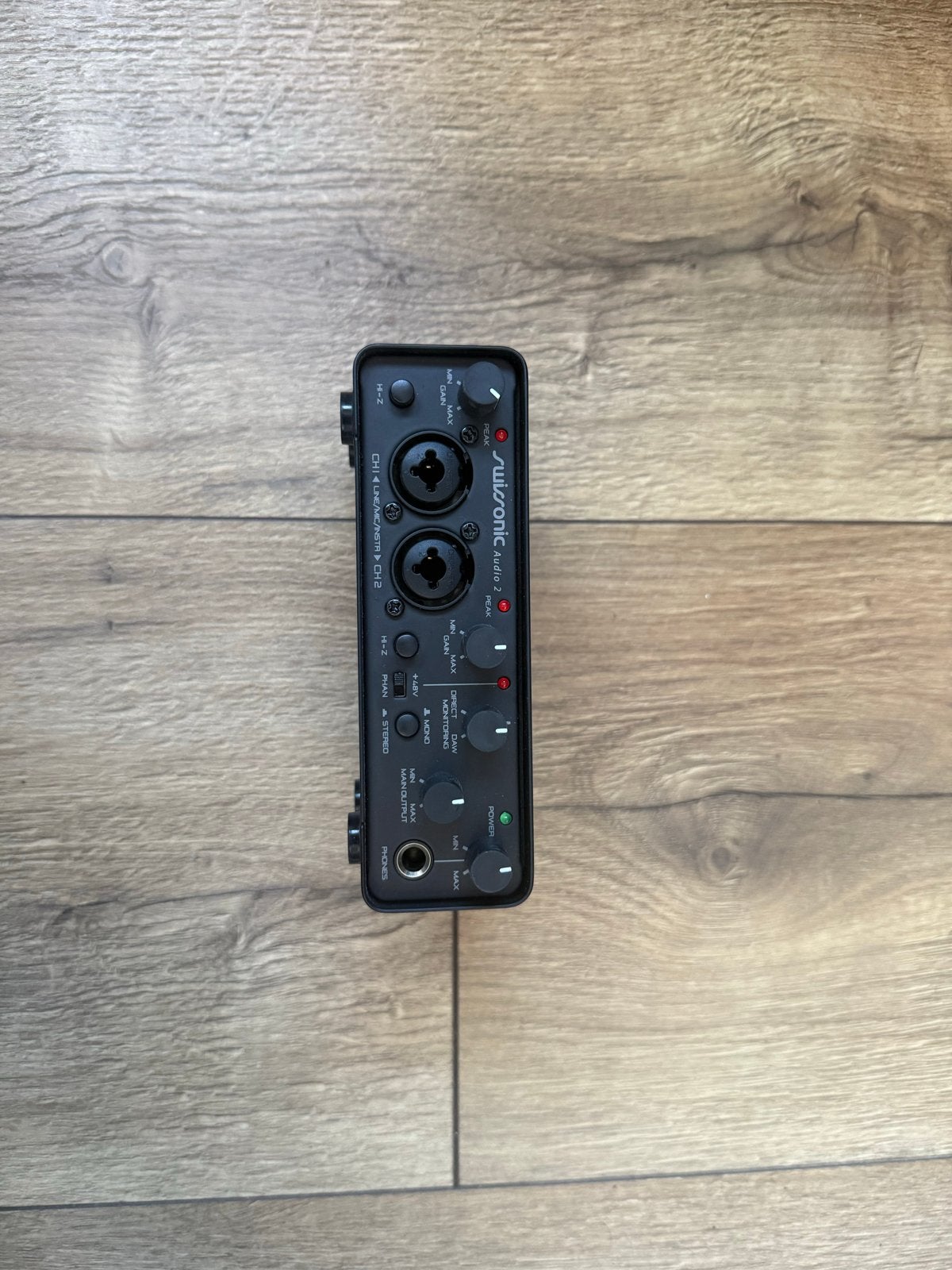 Swisstronic Audio 2 USB Audio Interface, Muziek en Instrumenten, Overige Muziek en Instrumenten, Ophalen of Verzenden, Zo goed als nieuw