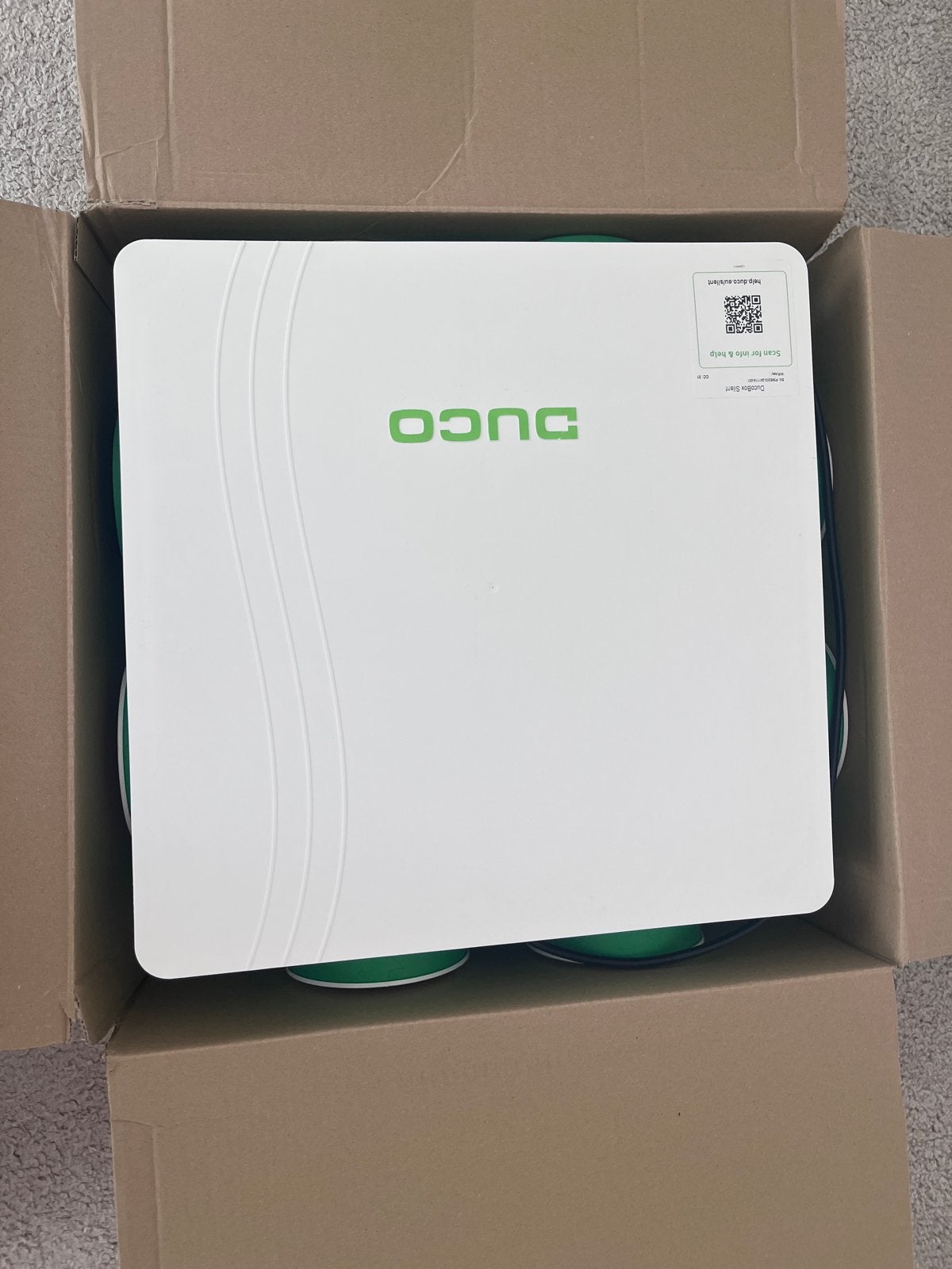 Duco Silent Nieuw - Ventilatiesysteem All-in-One, Ophalen, Nieuw, Ventilator