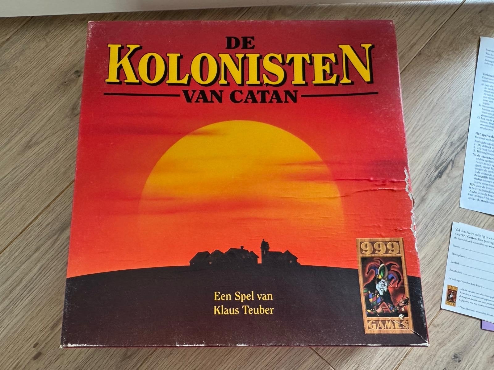 Kolonisten van Catan set Basisspel + Steden & Ridders, Hobby en Vrije tijd, Vijf spelers of meer, Ophalen, Gebruikt