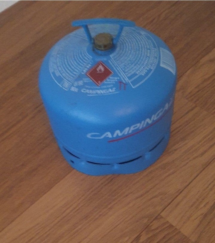 gasfles campingaz 904, Ophalen of Verzenden, Gebruikt