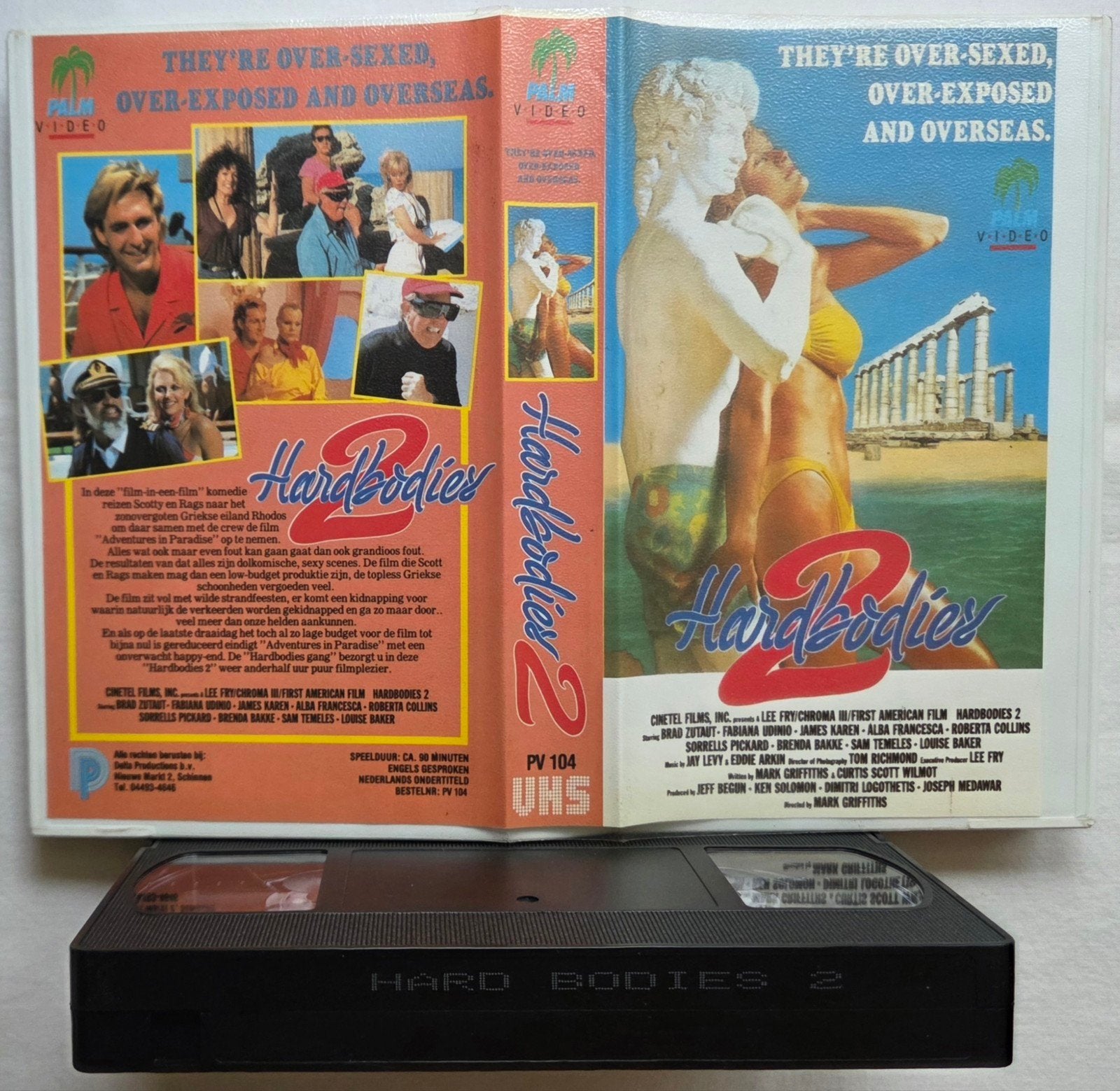 Hardbodies 2 VHS Comedy, Alle leeftijden, Ophalen of Verzenden, Gebruikt, Actie en Avontuur