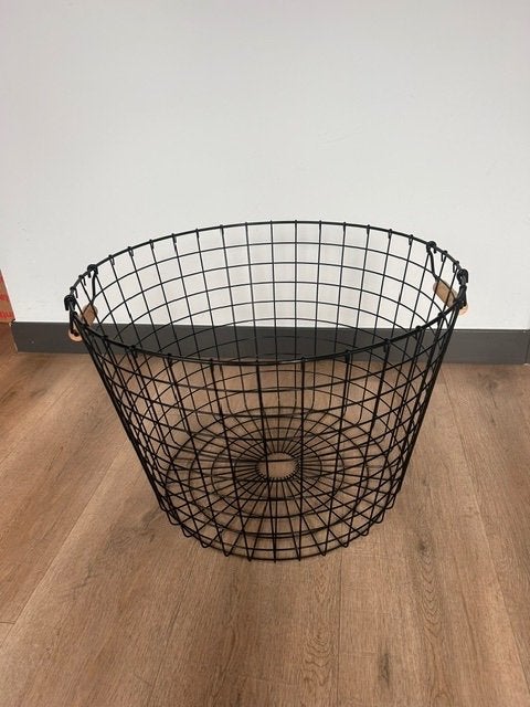 Grote IKEA NÄTADE metalen draadmand, Ophalen, Mand, Rond, Zo goed als nieuw
